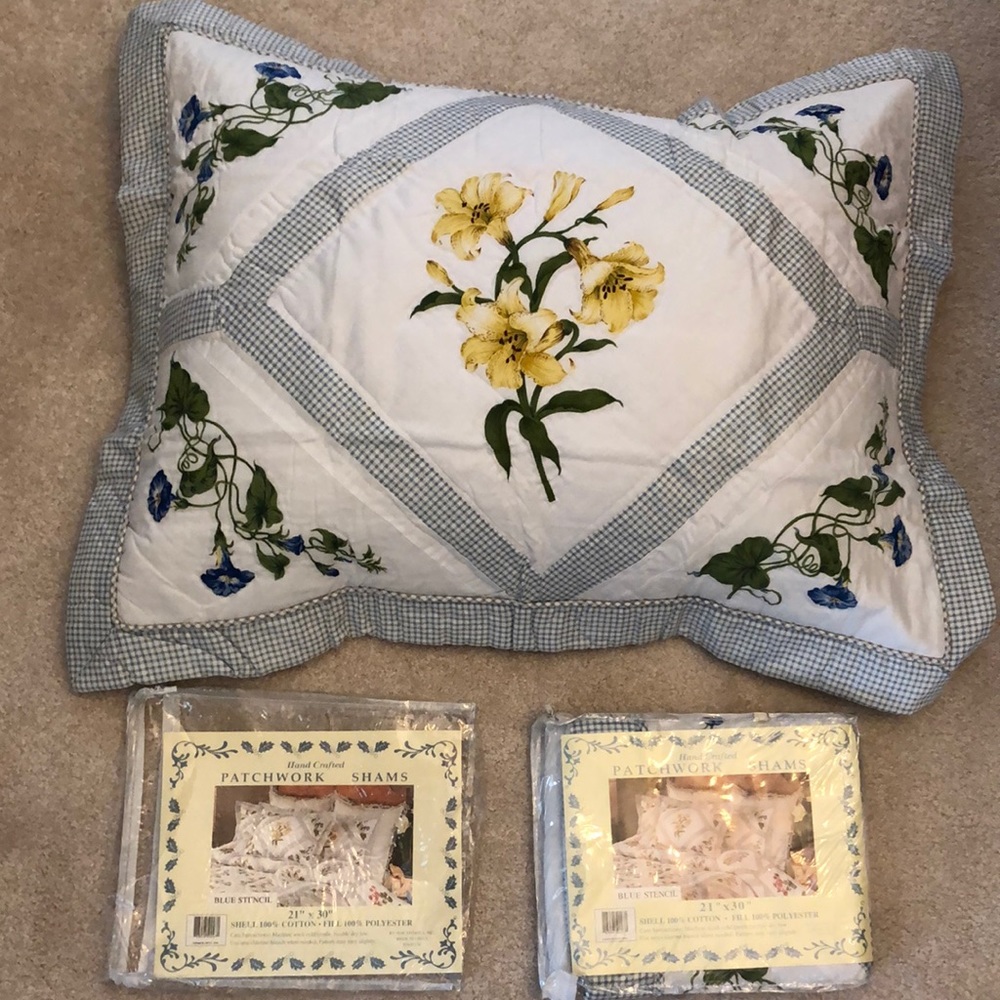Cottage core pillow shams (2)